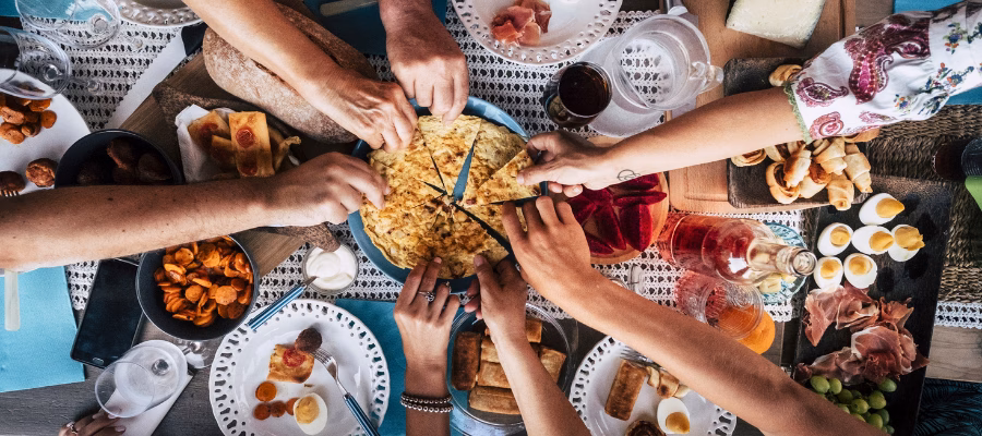 Comida para llevar en Almendralejo para cuatro personas
